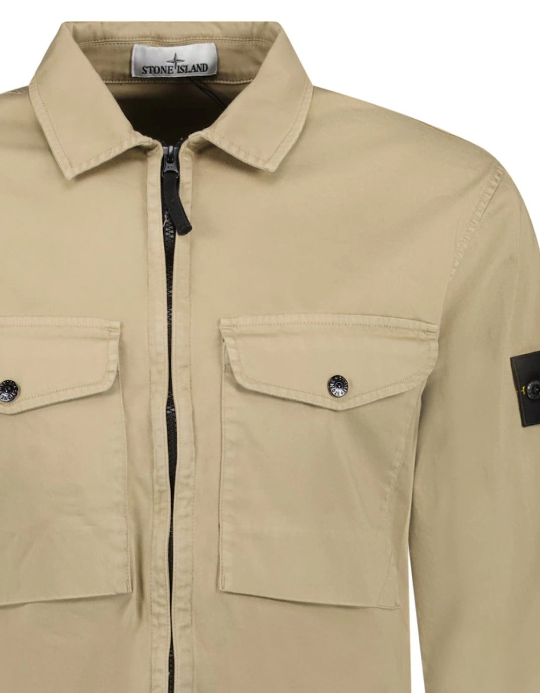 Biscuit Front Pocket Over-Shirt