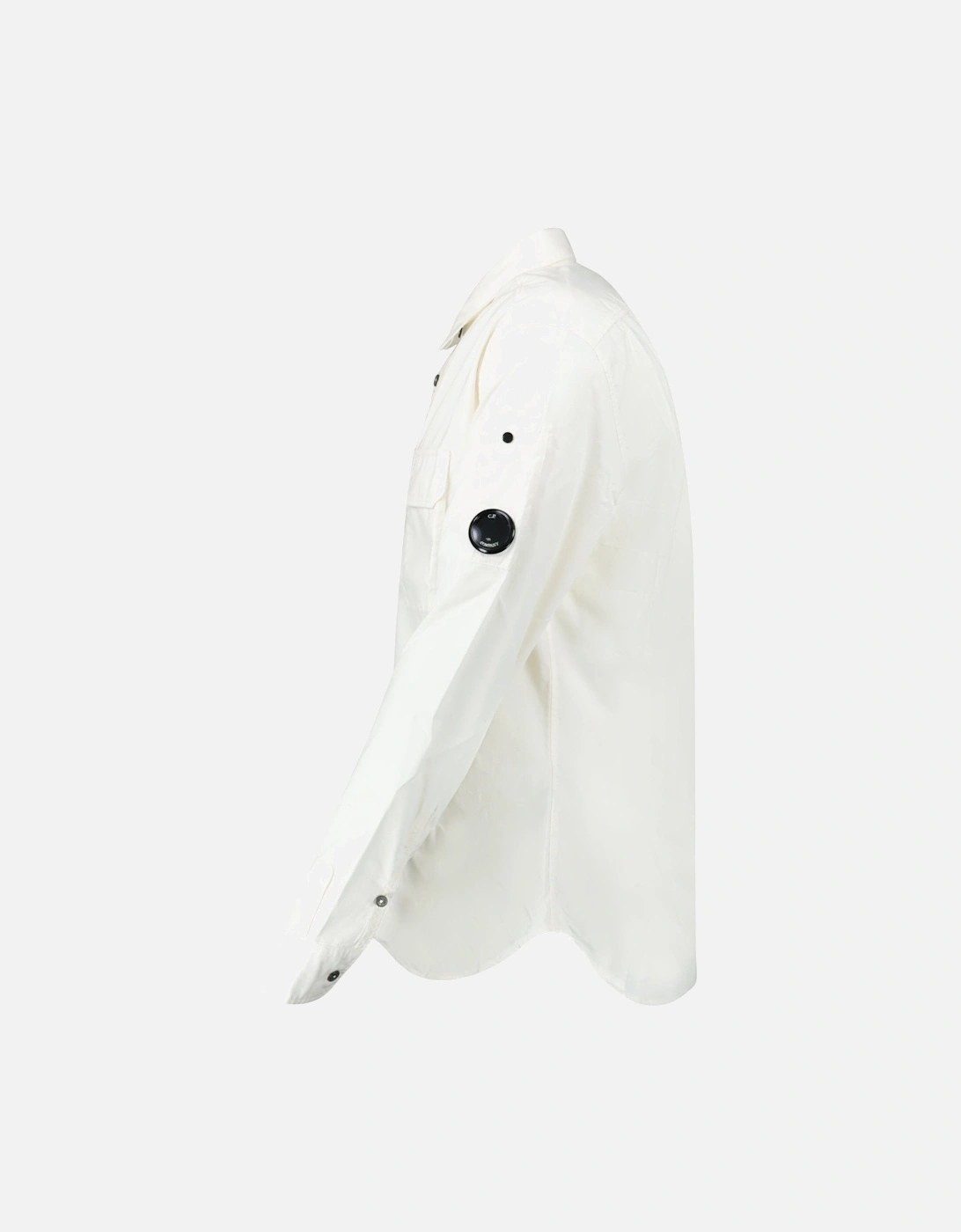 Lens Safari Shirt Gauze White