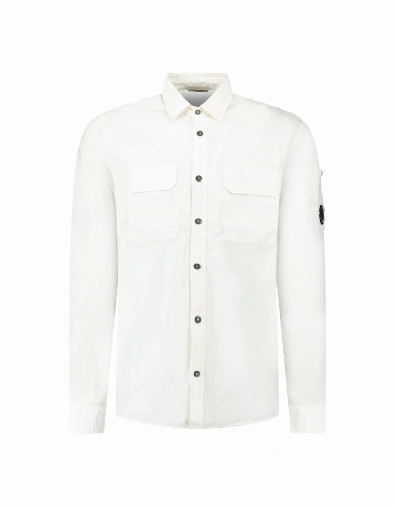 Lens Safari Shirt Gauze White