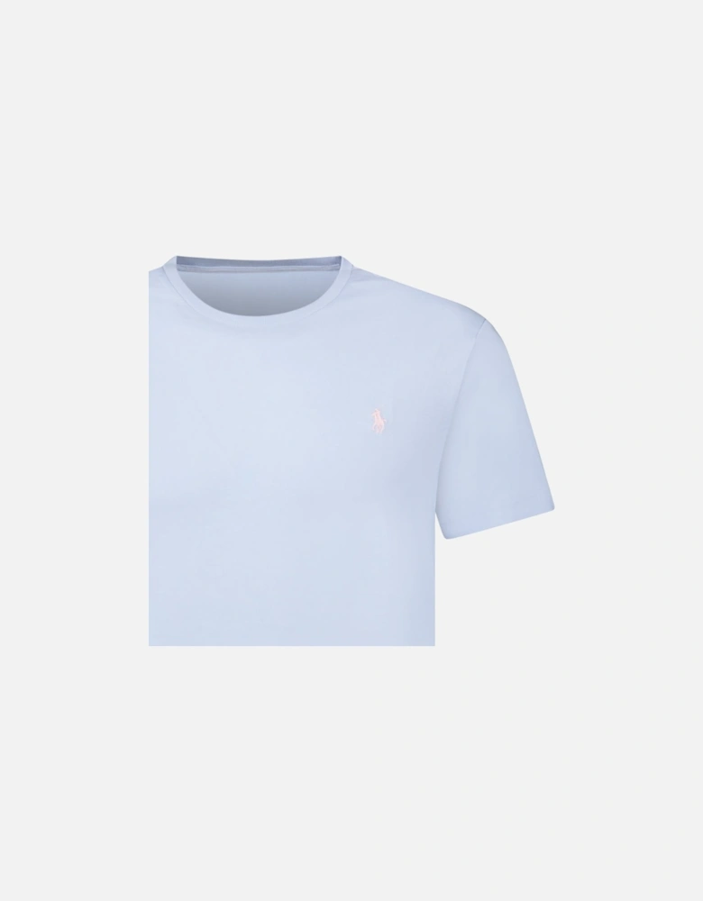 Custom Slim Fit T-Shirt in Light Blue