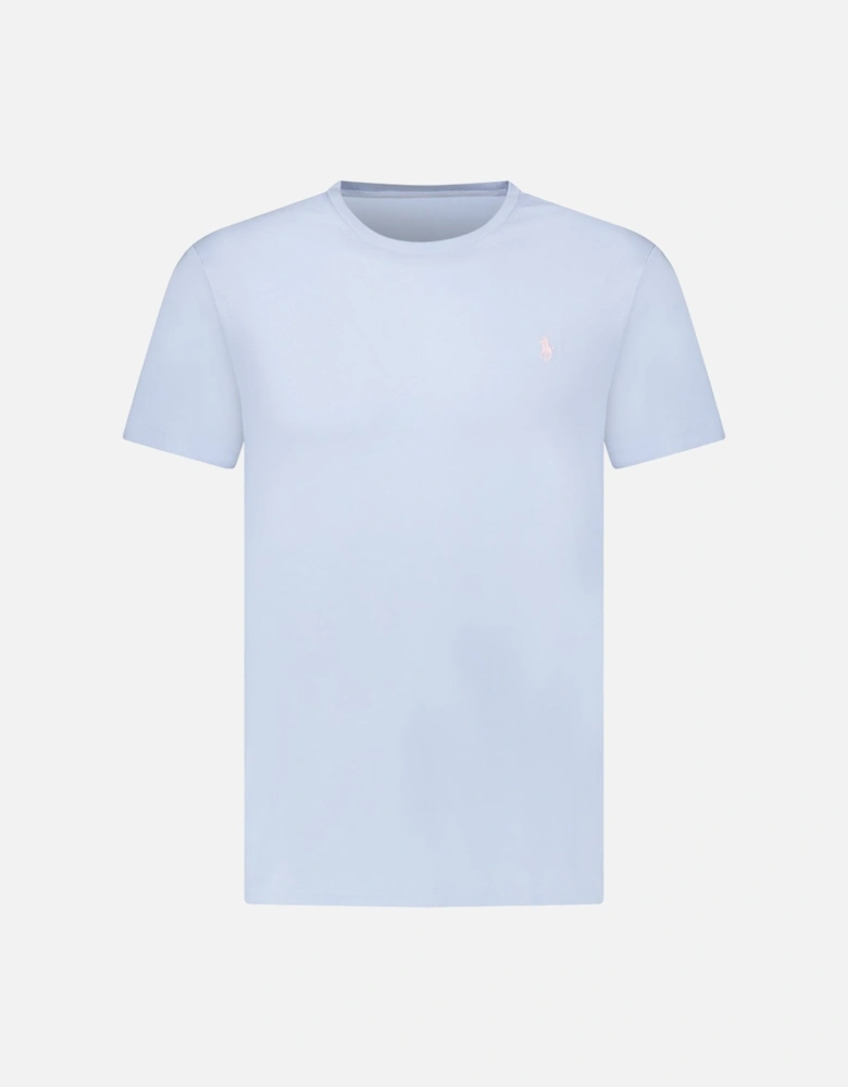 Custom Slim Fit T-Shirt in Light Blue