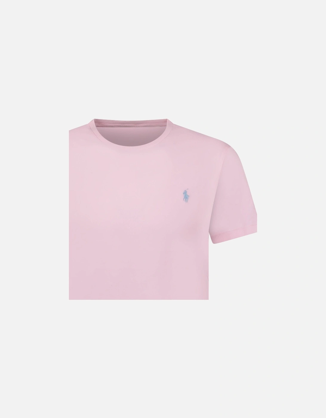 Custom Slim Fit T-Shirt in Light Pink