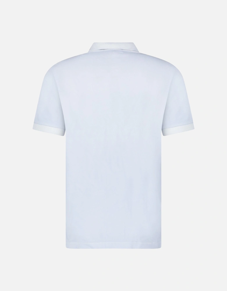 Slim Fit Polo Shirt in Sky Blue