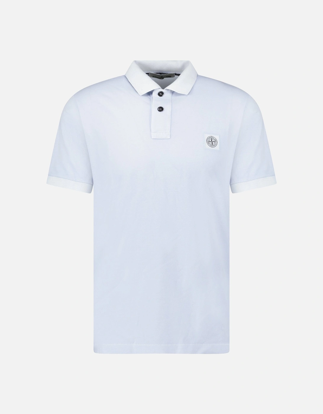 Slim Fit Polo Shirt in Sky Blue, 4 of 3