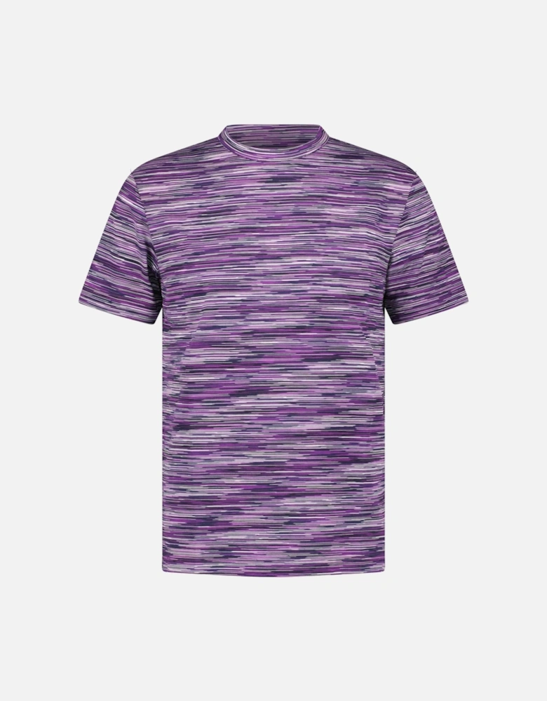 Space Dye T-Shirt Purple