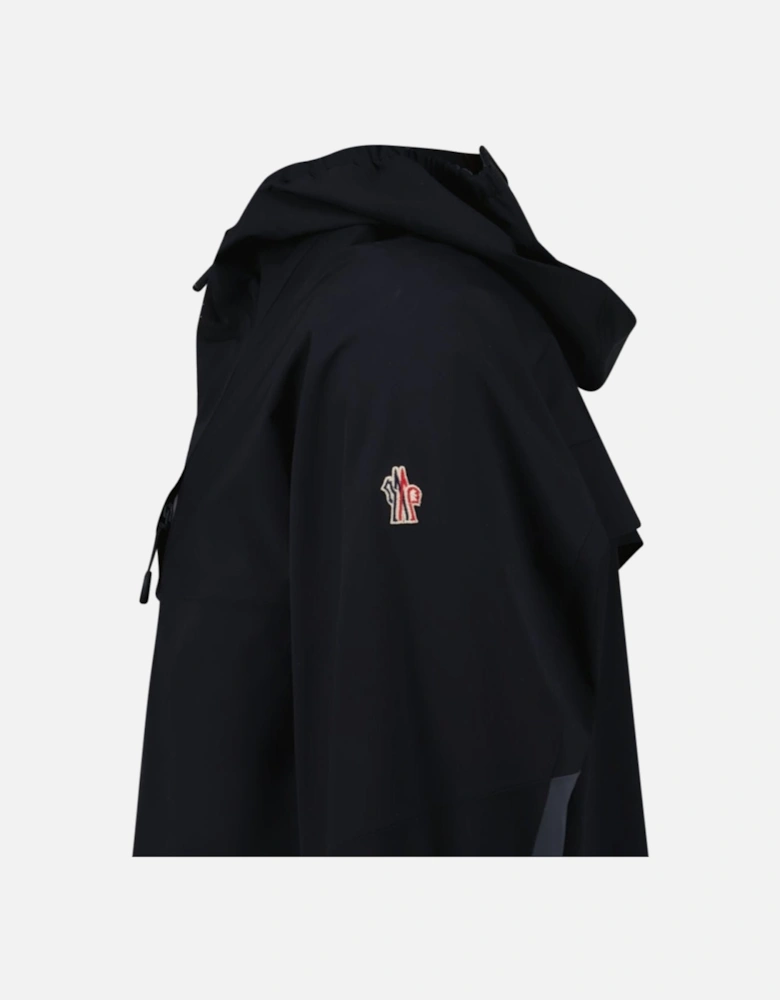 Grenoble Orden Hooded Jacket in Black
