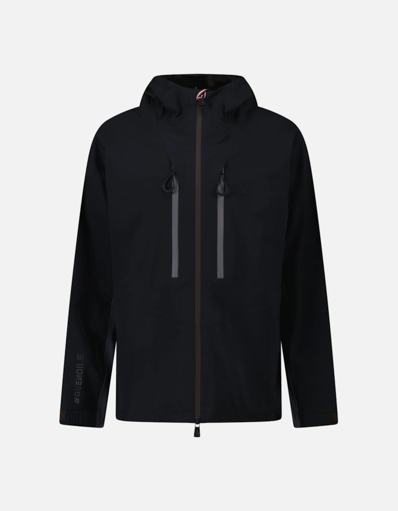 Grenoble Orden Hooded Jacket in Black