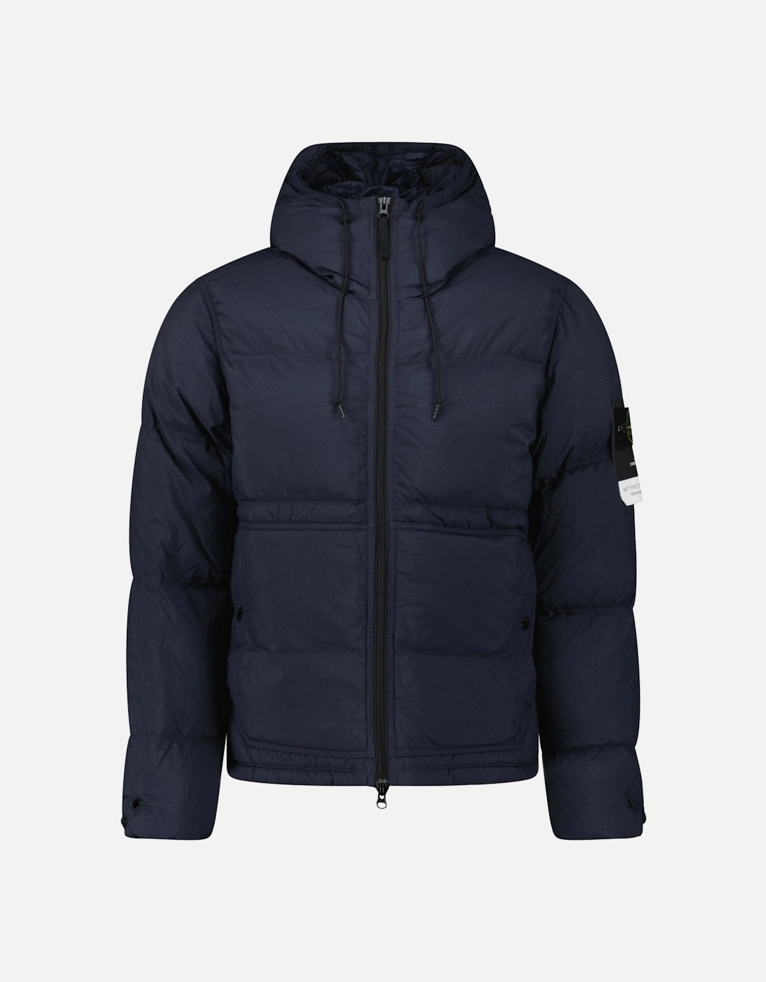 Stone Island Men's Navy Down Matte Ripstop Cordura® Advanced Fabric Parka In - Size: 42/Regular