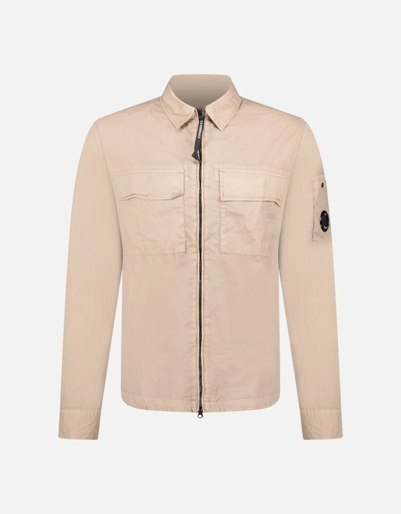 Overshirt Jacket Beige