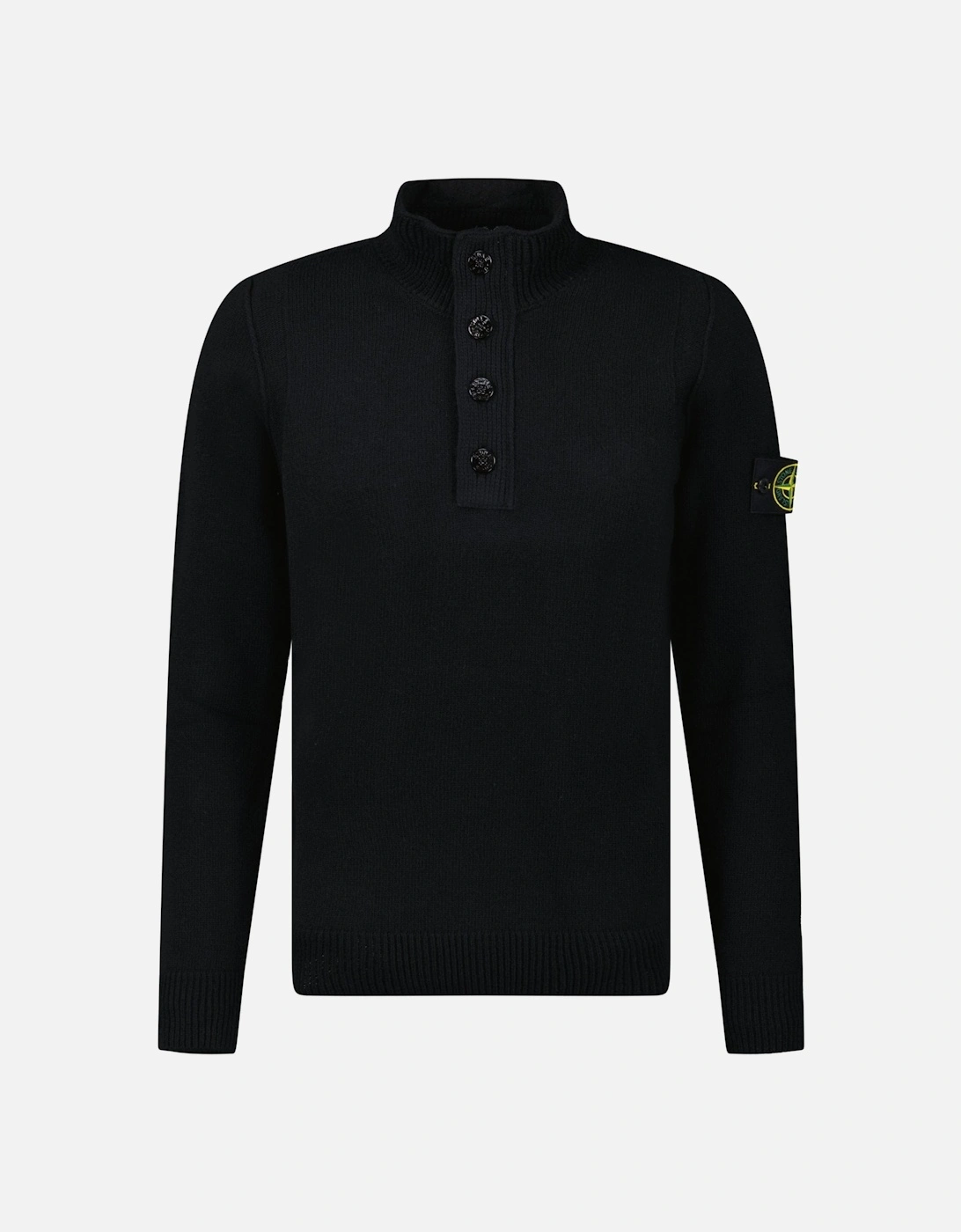 Half-Zip Jumper in Black, 4 of 3