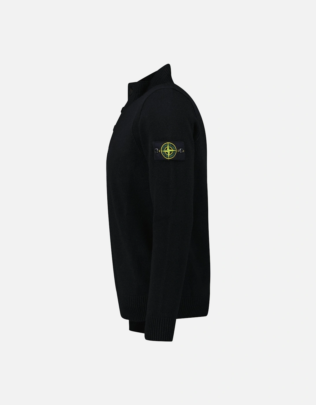 Half-Zip Jumper in Black