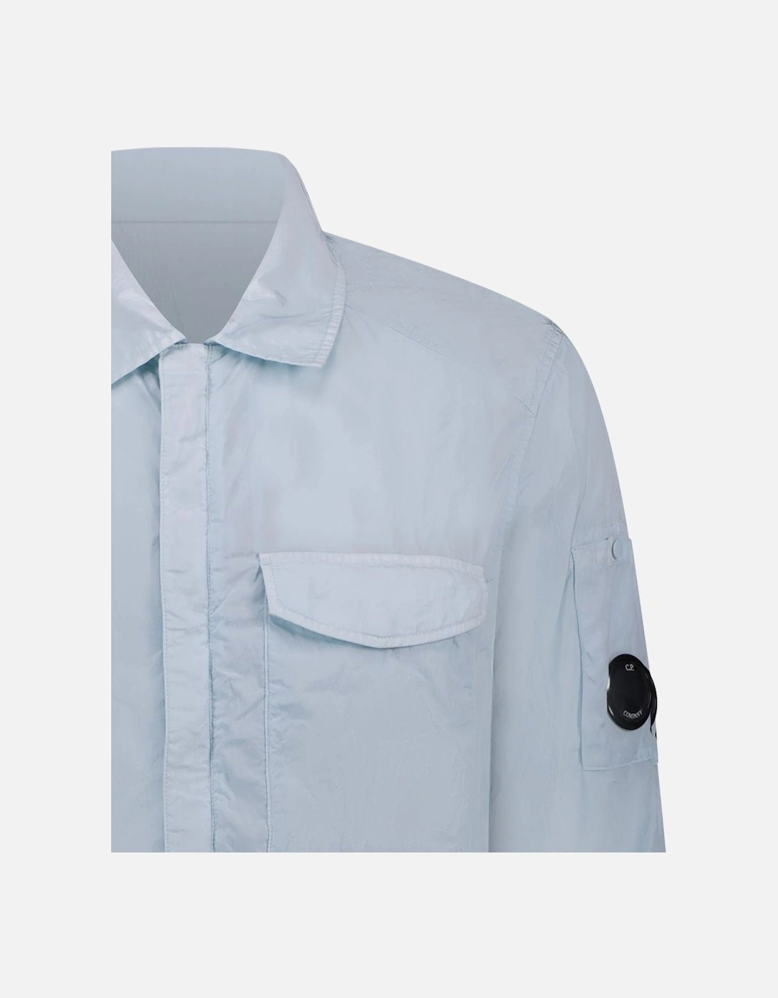 Chrome Overshirt Light blue