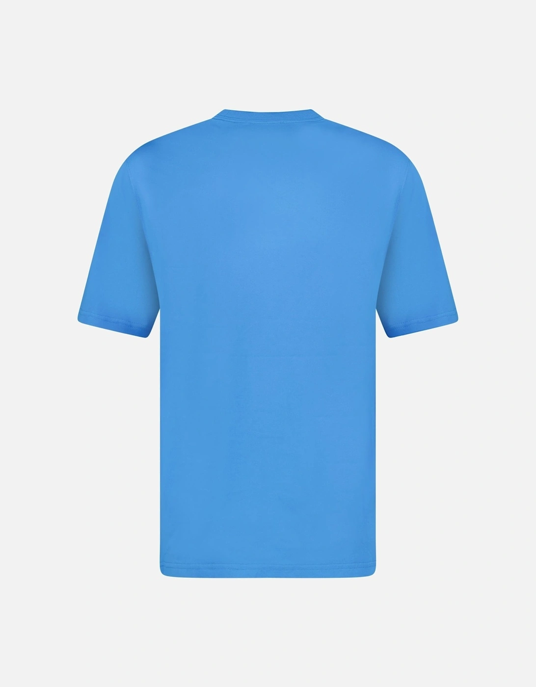 'Ellison' London Logo Print T-Shirt Blue