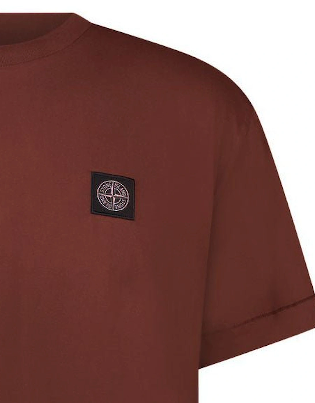 Compass Logo T-Shirt Maroon