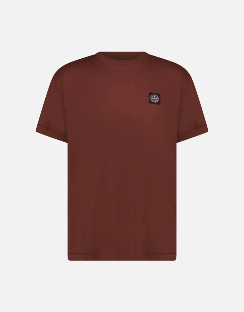 Compass Logo T-Shirt Maroon