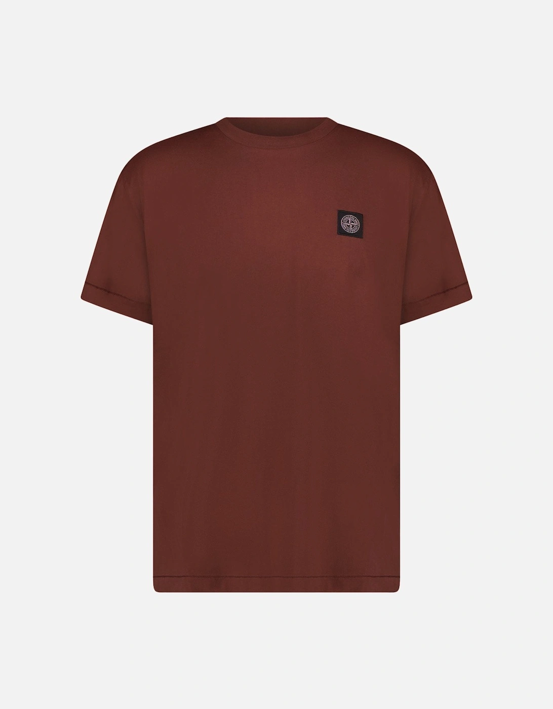 Compass Logo T-Shirt Maroon, 3 of 2