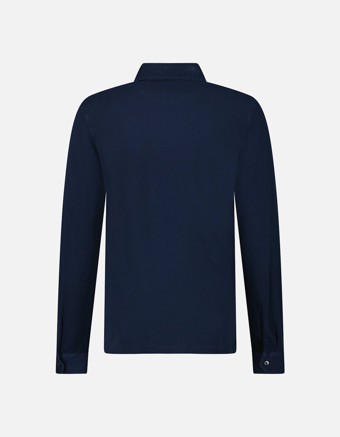 Cotton Shirt in Navy