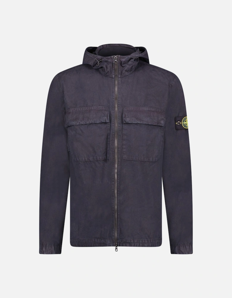 Two Pocket Overshirt Black