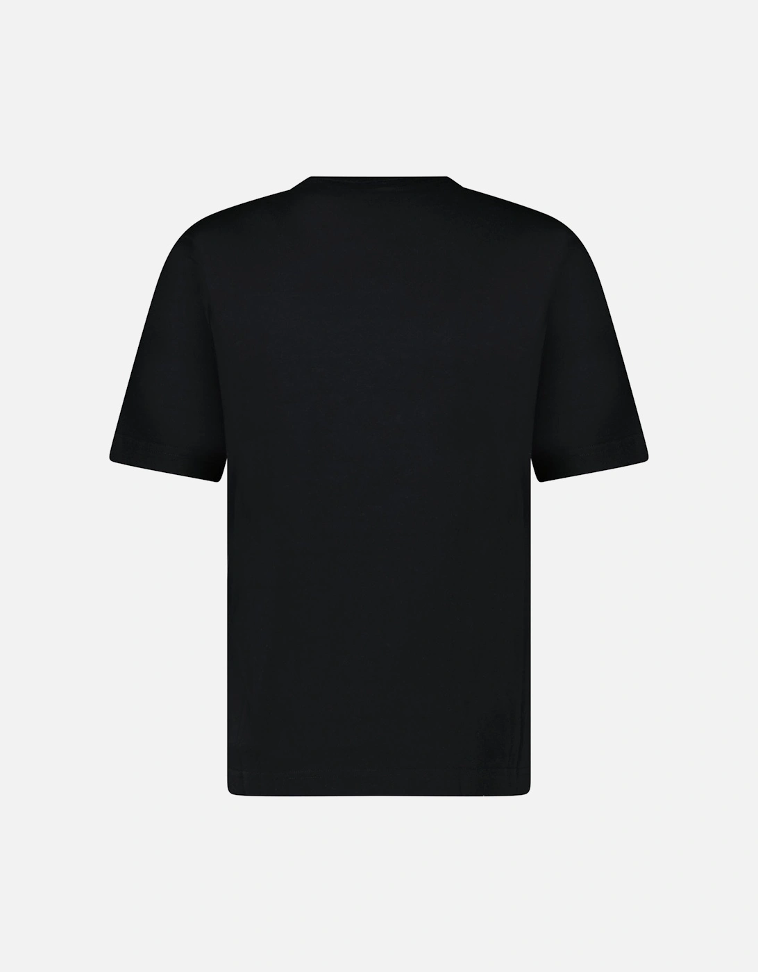 Sport Knitted Insert Logo T-Shirt Black Heritage