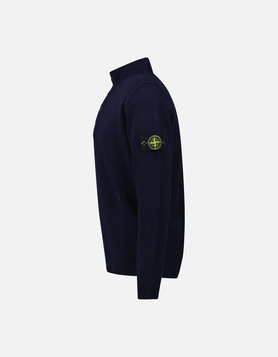 Half-Zip Jumper in Navy