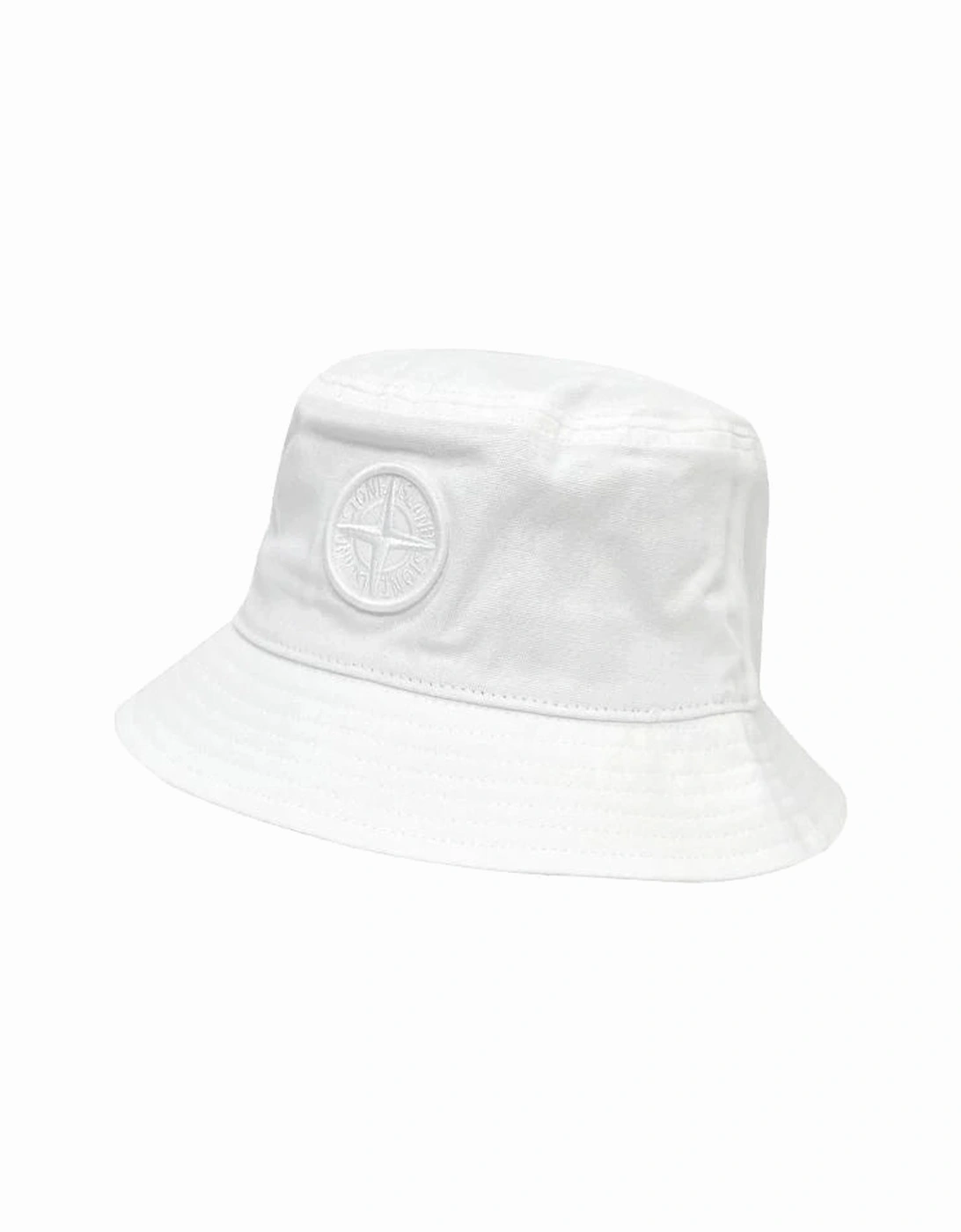 Cotton Bucket Cap White, 4 of 3