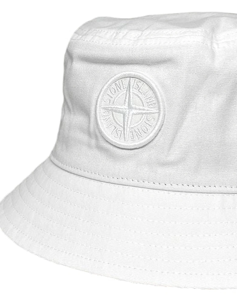 Cotton Bucket Cap White