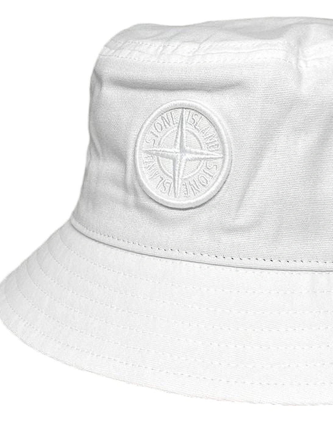 Cotton Bucket Cap White