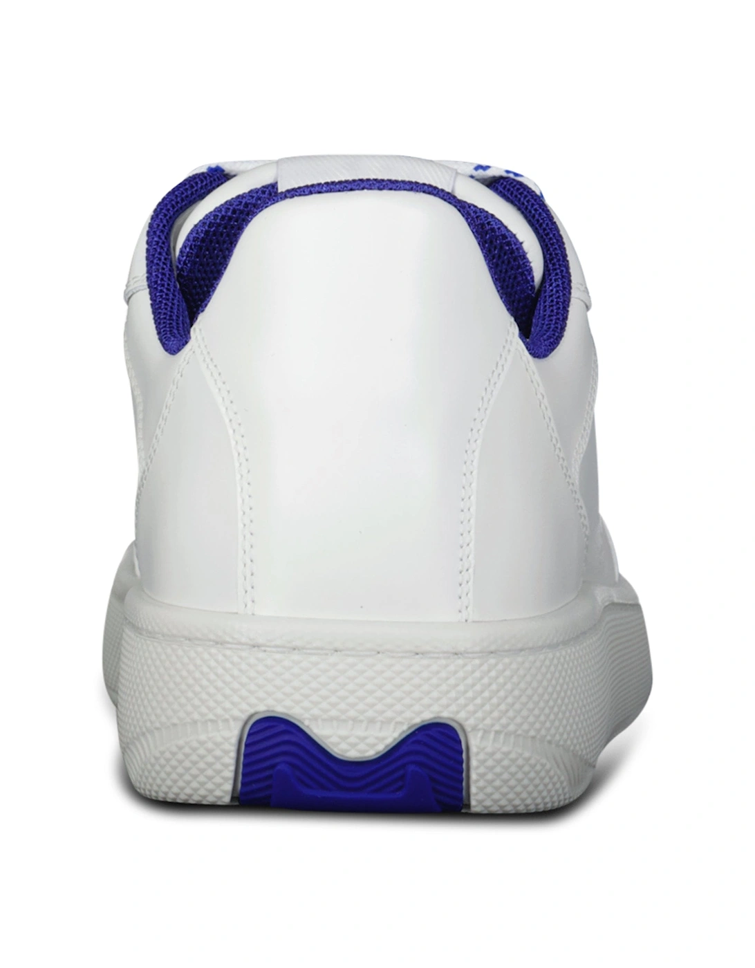 Stock Leather Sneakers in White