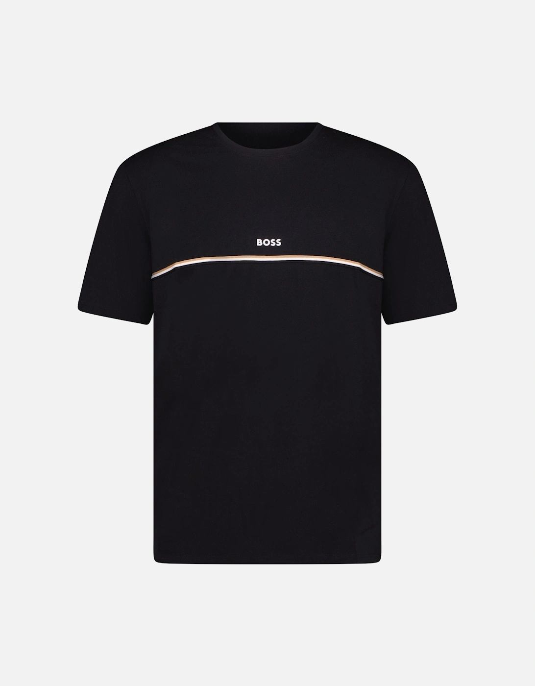 T-Shirt Short Sleeve Cotton Black, 3 of 2