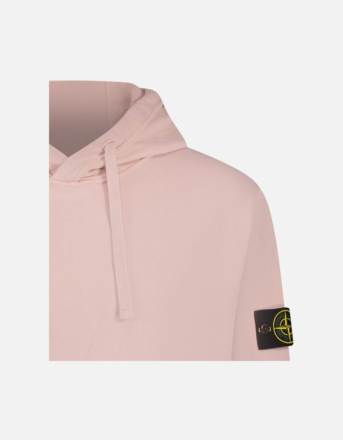 Badge Hooded Sweatshirt Light Pink