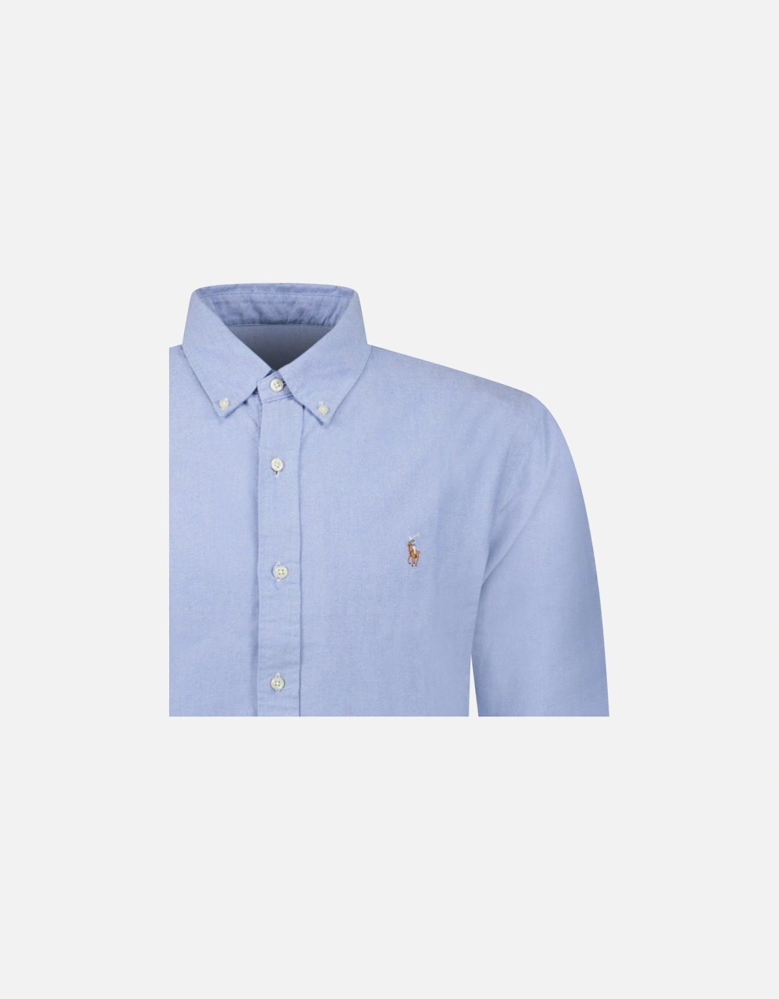 Custom Fit Oxford Shirt in Blue
