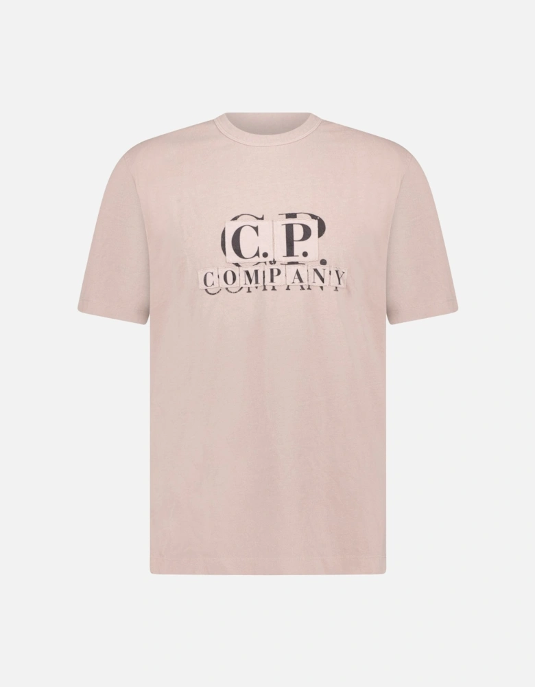 T-Shirt Front Logo Grey