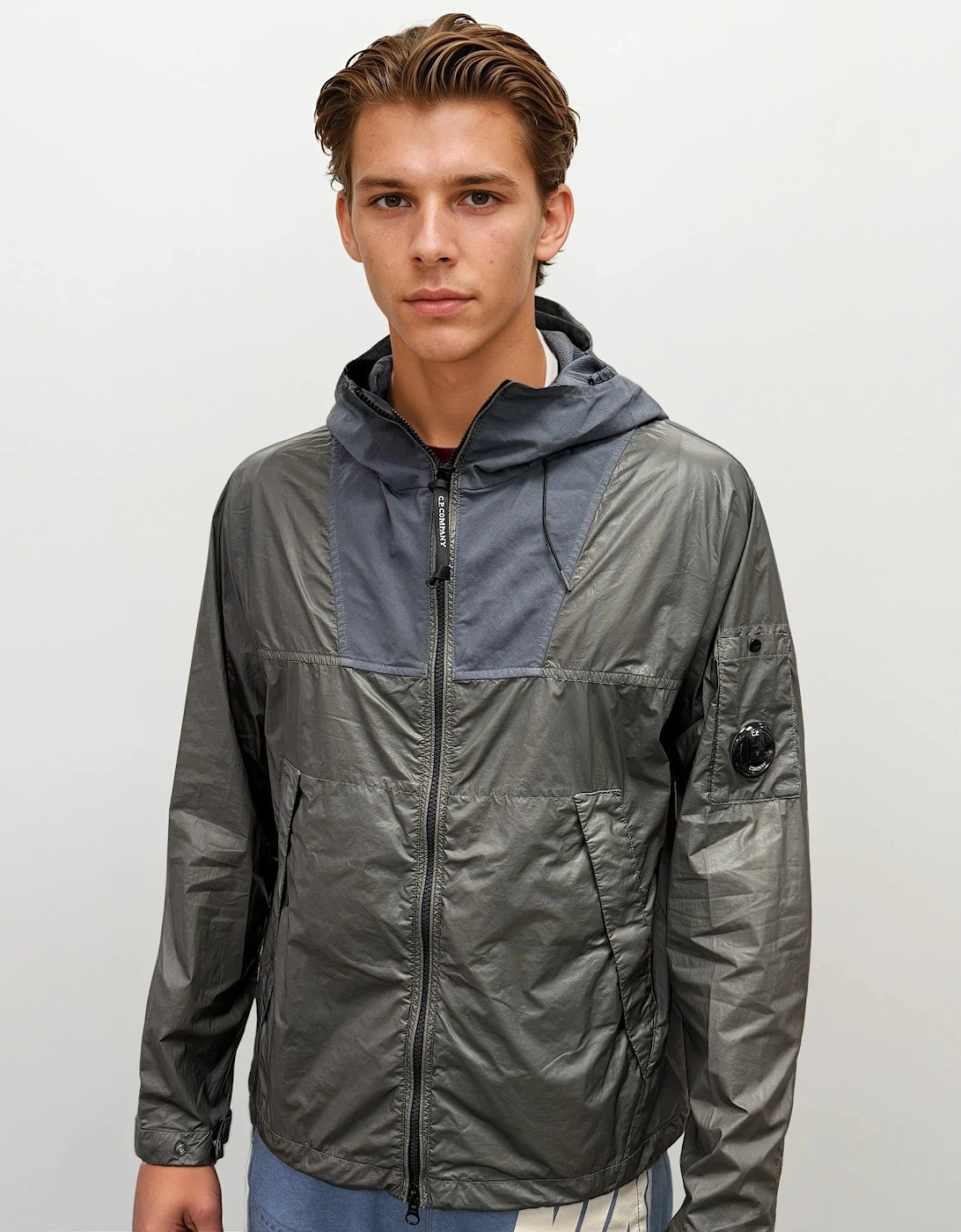 Smoked Pearl CS II Mixed Hooded Lens Jacket