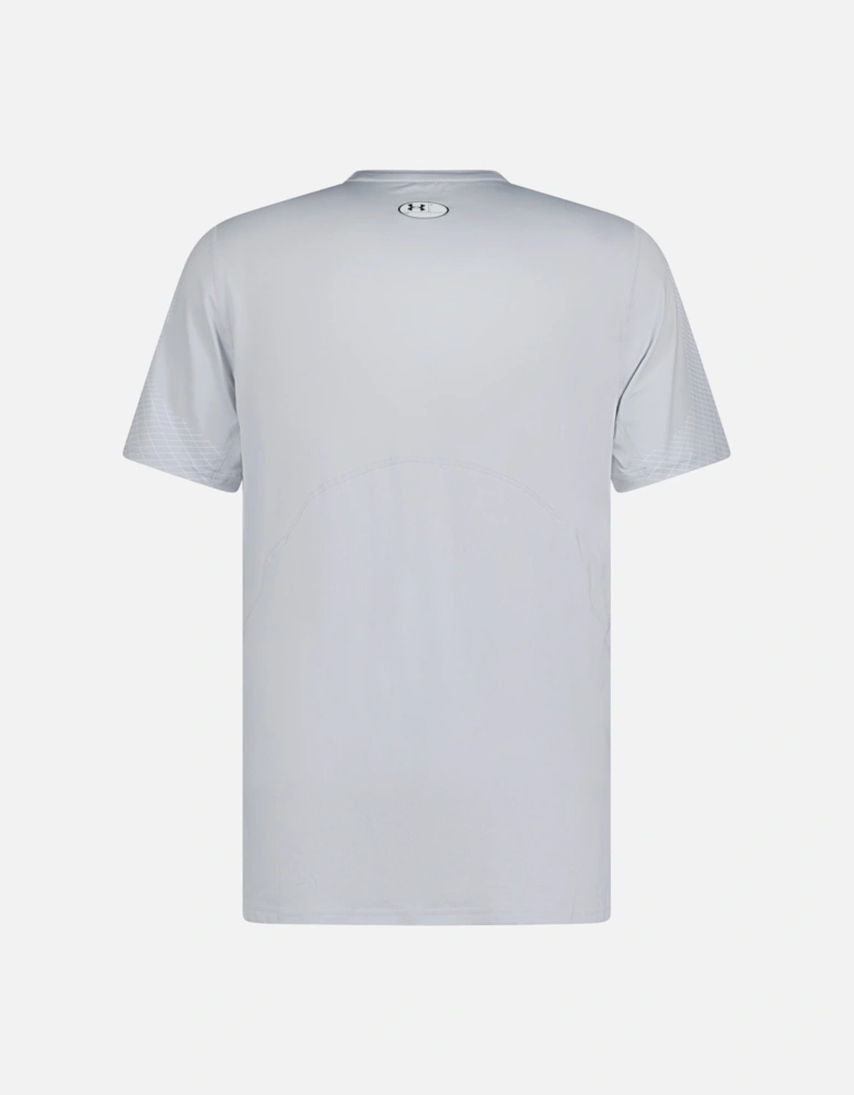 HG Armour Fitted NVLTY Short Sleeve T-Shirt Grey