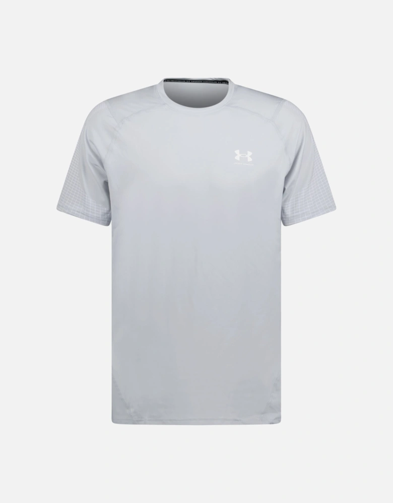HG Armour Fitted NVLTY Short Sleeve T-Shirt Grey