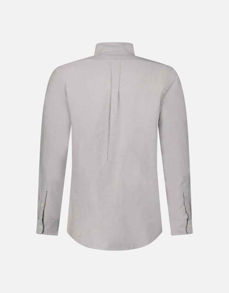 Custom Fit Oxford Shirt in Grey