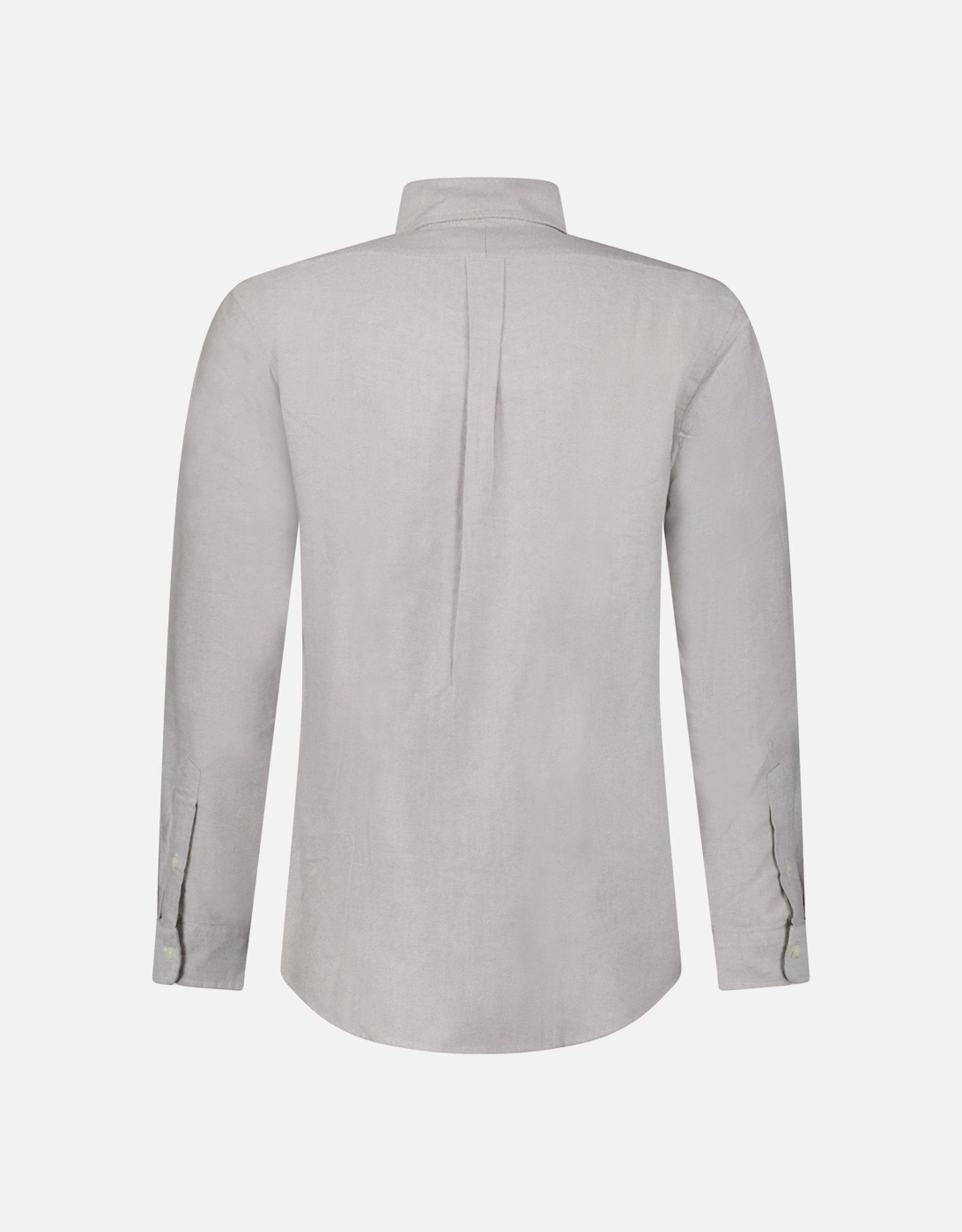 Custom Fit Oxford Shirt in Grey