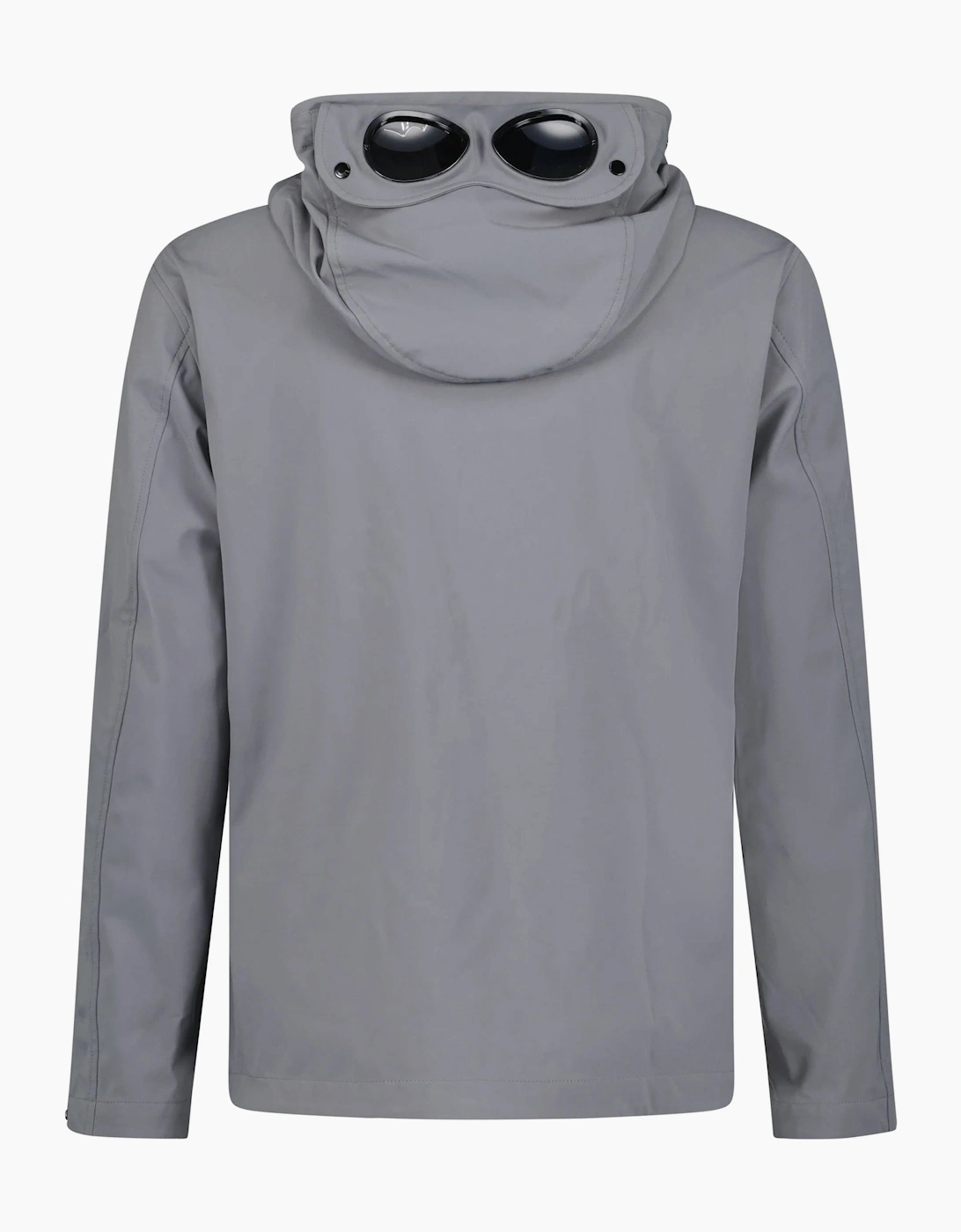 CP Company Men's CP Company Smoked Pearl C.P. Shell-R Double Pocket Goggle Jacket - Grey