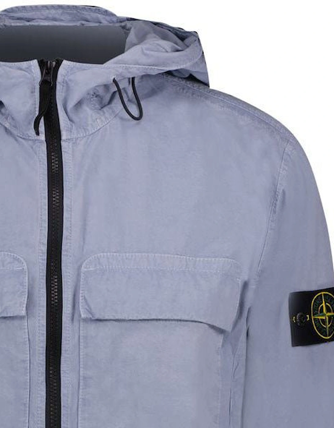 Two Pocket Overshirt Light Blue