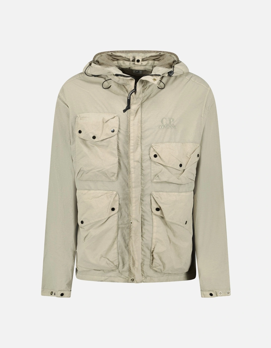 Vintage Khaki Flatt Nylon Goggle Jacket, 7 of 6