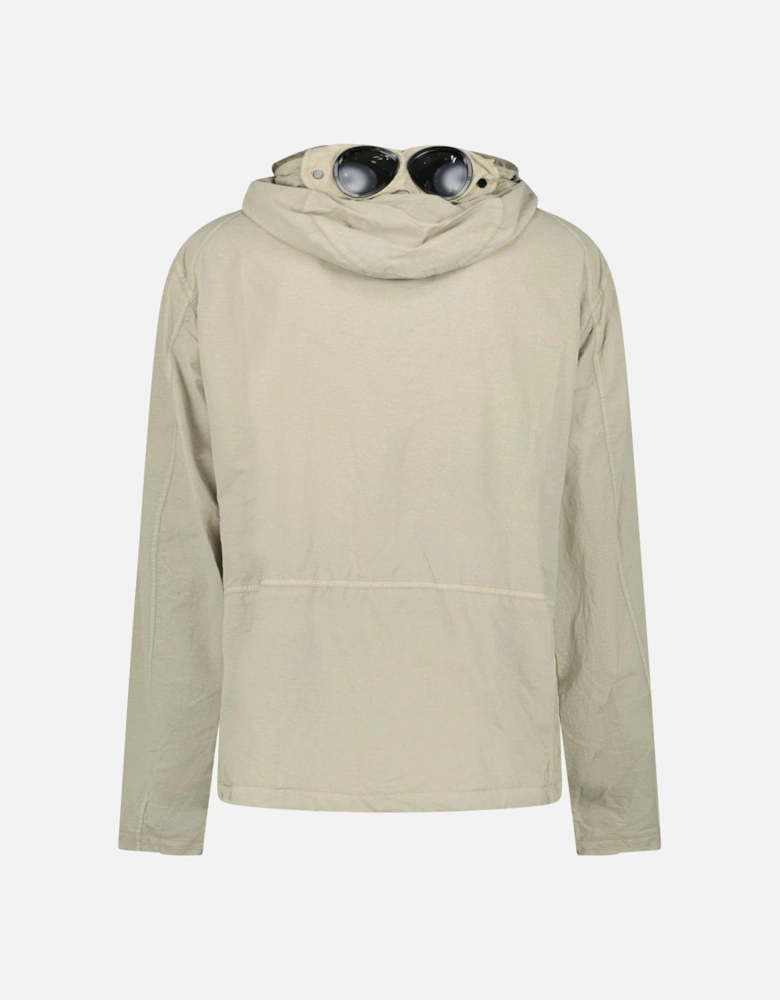 Vintage Khaki Flatt Nylon Goggle Jacket