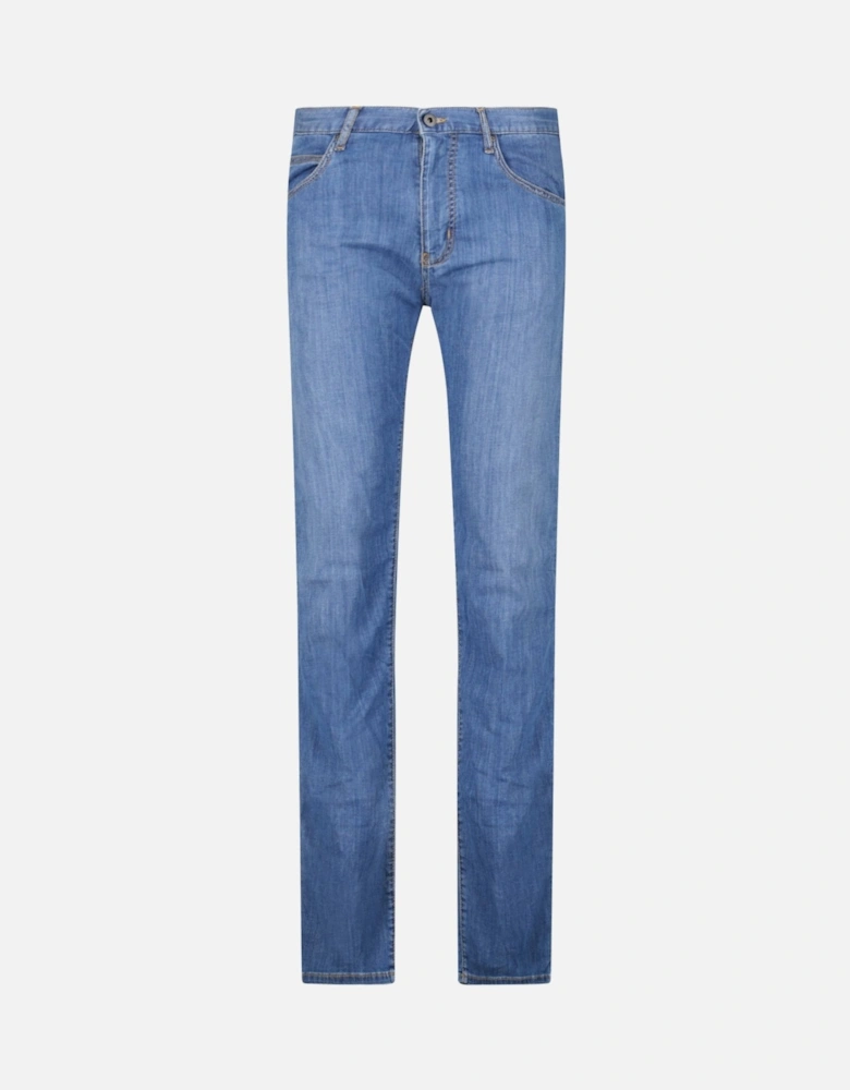 J45 Regular Fit 5 Pocket Jeans Blue