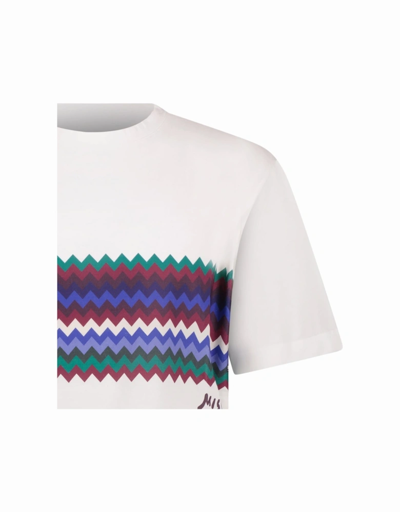 Multi Colour Logo T-Shirt White