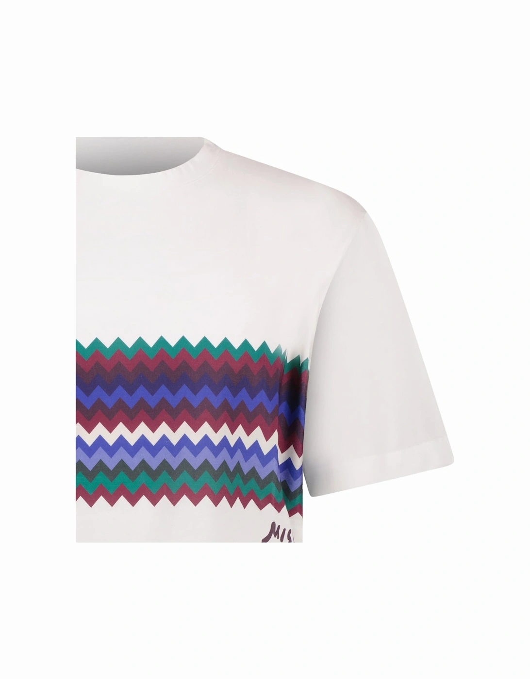 Multi Colour Logo T-Shirt White