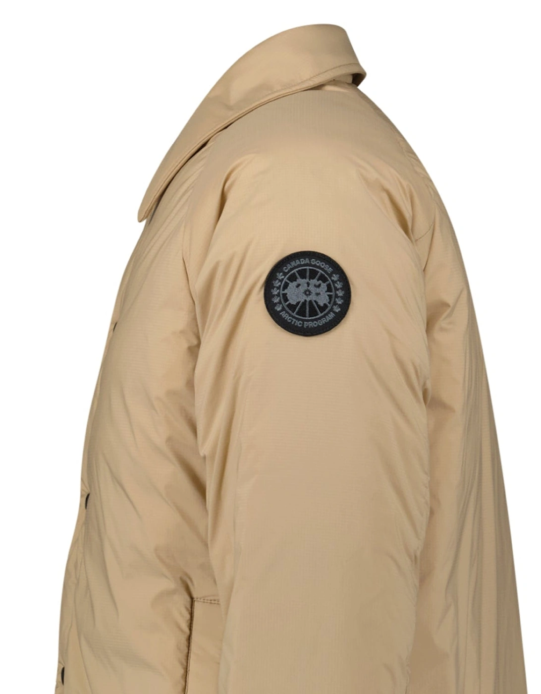 Nylon Lodge Coach Jacket in Desert Sand