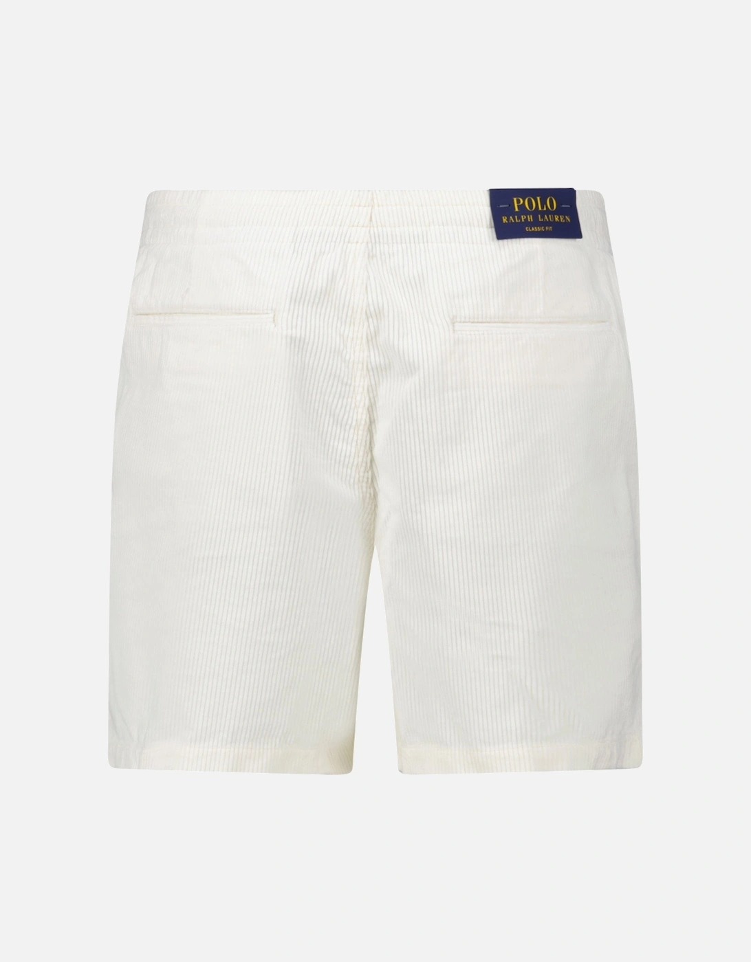 Prepster Corduroy Shorts in White