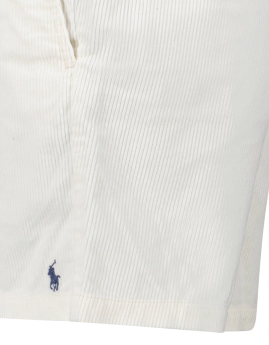 Prepster Corduroy Shorts in White