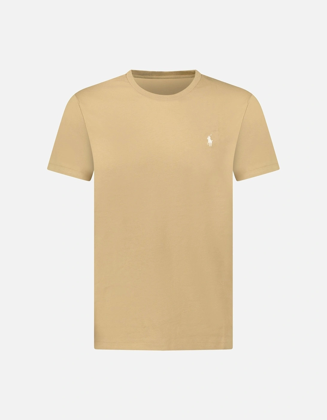Custom Slim Fit T-Shirt in Beige, 4 of 3