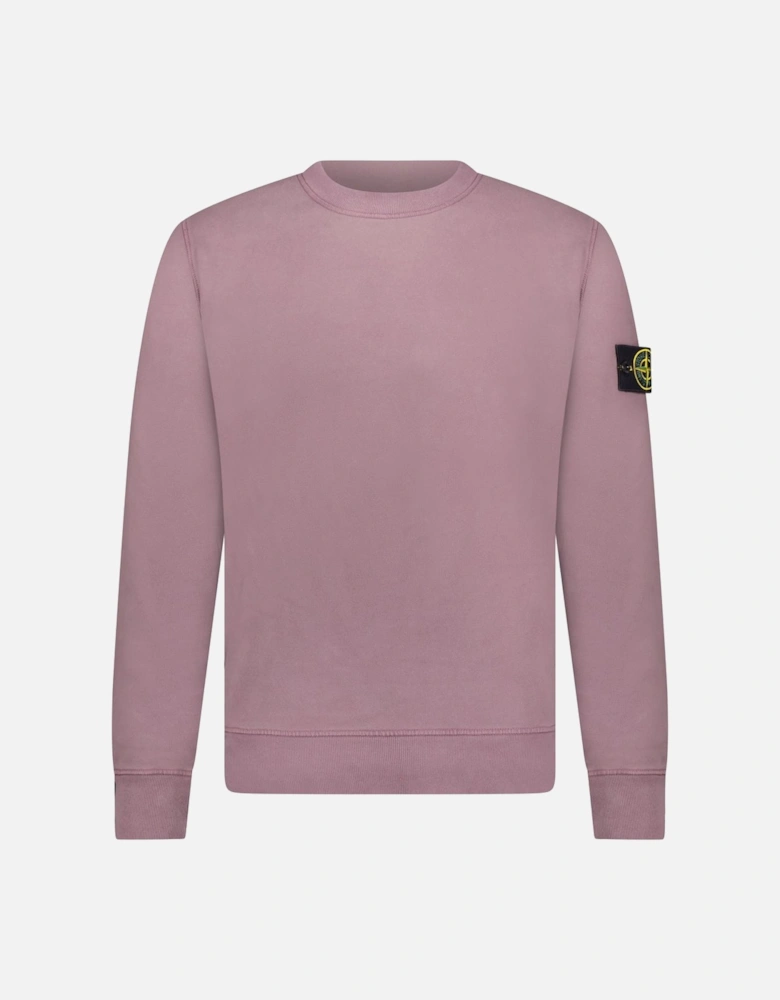 Badge Sweatshirt Mauve