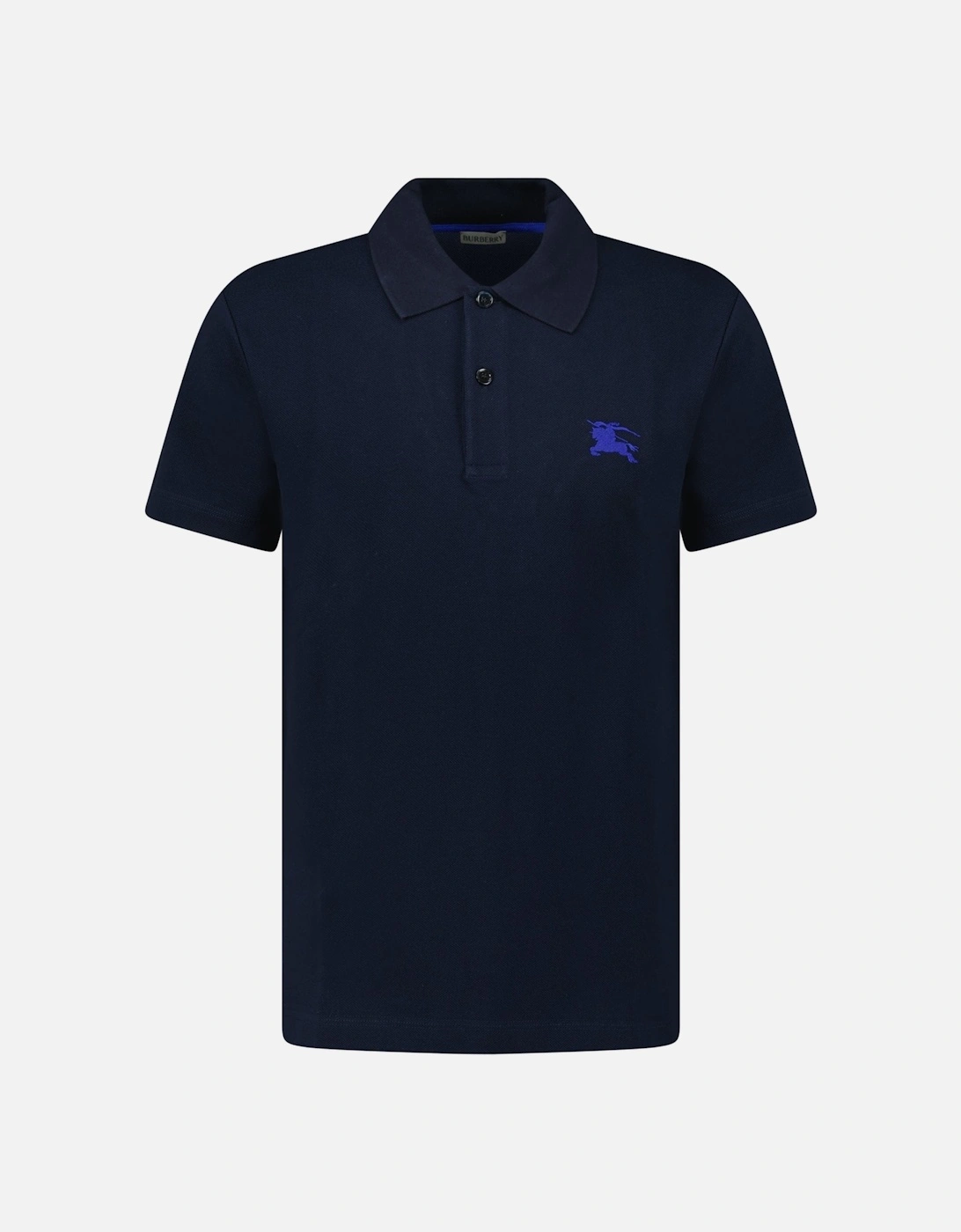Burberry EKD Cotton Polo Shirt in Navy